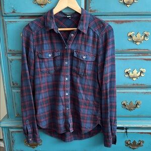 Women Paige Flannel Shirt Size XS